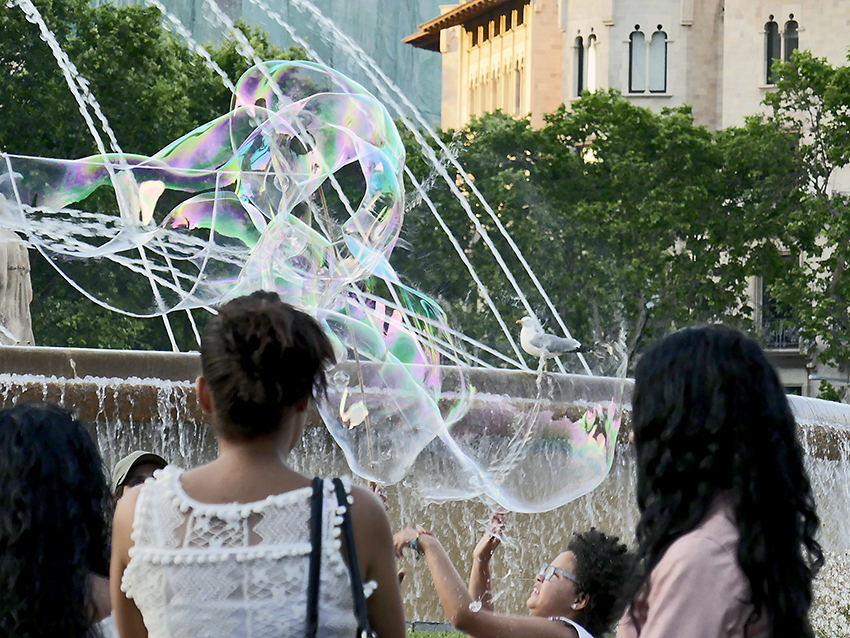 Plaça de Catalunya, Barcelona (20-5-2017).