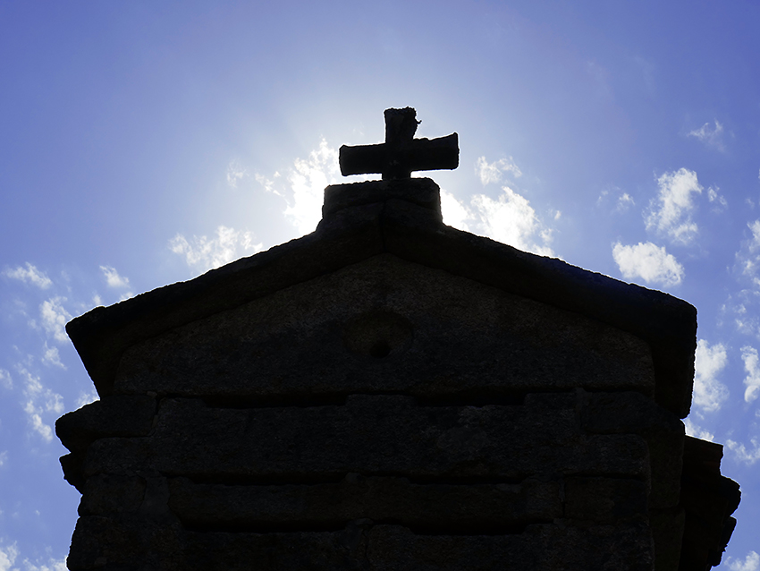 Horreo en Carnota (A Coruña).