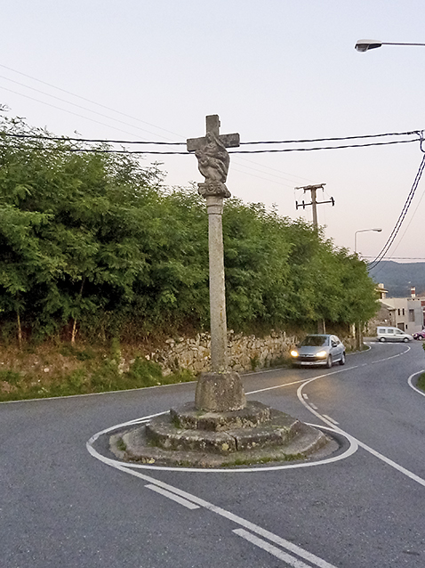 Cruceiro na parroquia de Alcabre (Vigo).