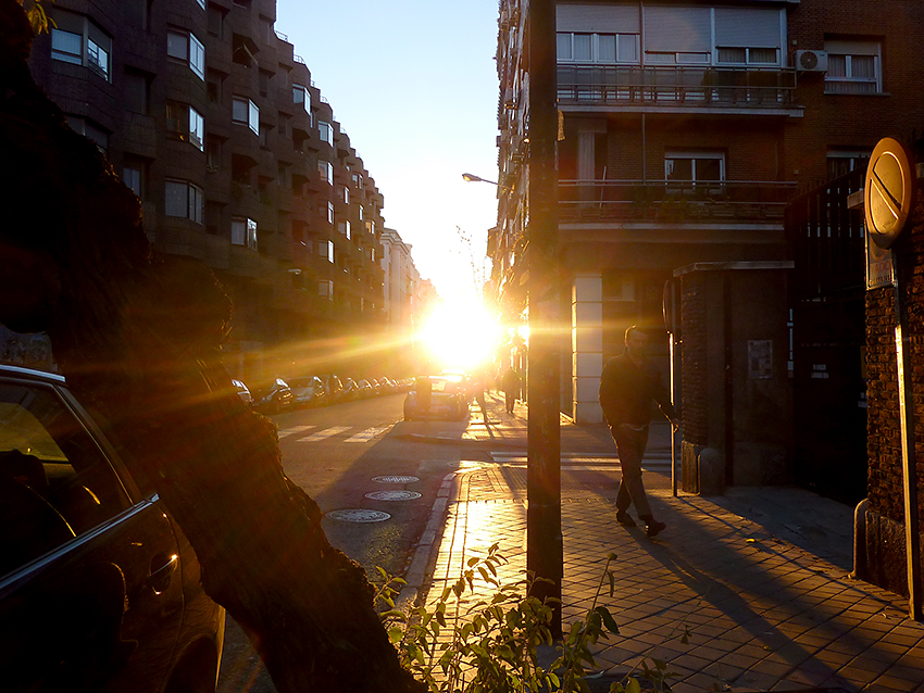 Calle del Buen Suceso, Madrid, 01/12/2013.