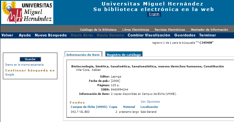 Universidad Miguel Hernández