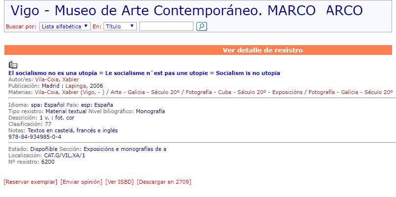 Museo de Arte Contemporánea de Vigo (MARCO)