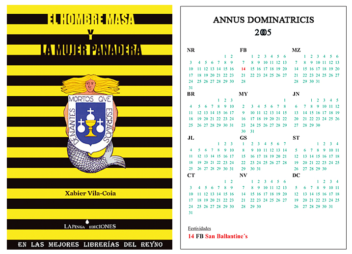 Calendar El Hombre Masa y la Mujer Panadera (2004)