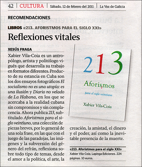 Diario “La Voz de Galicia”